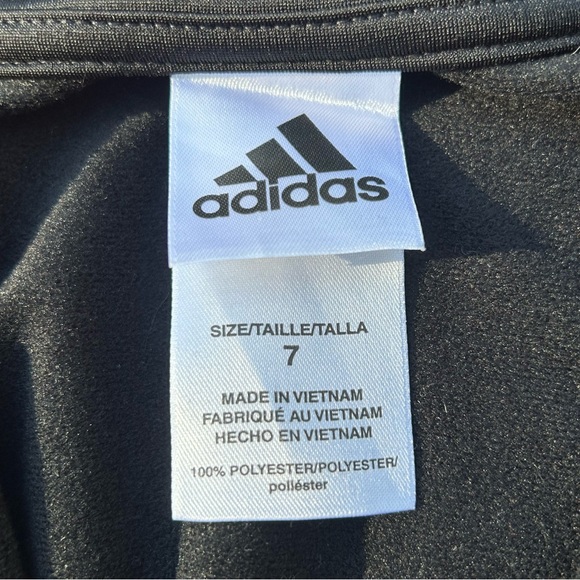 Adidas Zip-Up Sweater size 7 - Picture 4 of 4